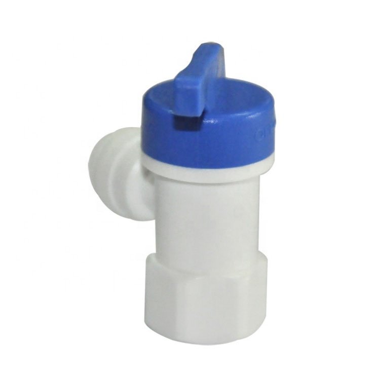 Ro Spare Parts Water Filter Hose Pipe Connector Plastic Ball Valve