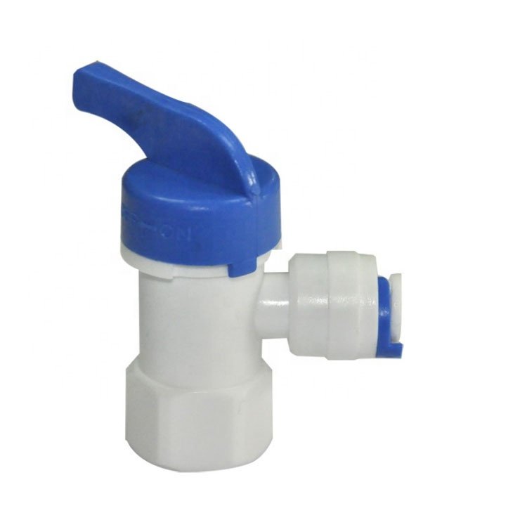 Ro Spare Parts Water Filter Hose Pipe Connector Plastic Ball Valve