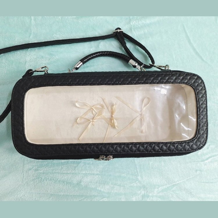 Custom Cute Blythe DOLL BAG Box Latest Fashion for Bjd 1/4 1/6 Doll Carry Case Shoulder Bag Clear Display Ita Bag Leather