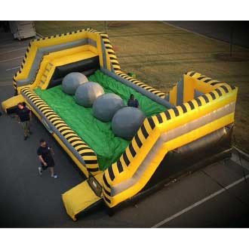 Commercial China Big Baller Wipe Out Sport Balls Game Inflatable Wipe Out for Amusement Party