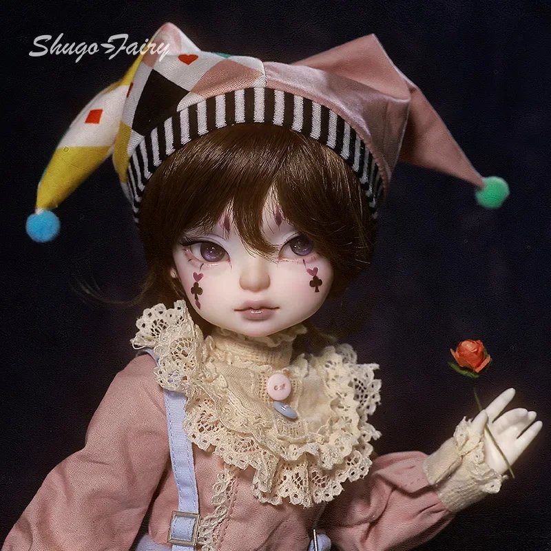 Magician Bjd Doll 1/6 Illusionist Circus Performer Retro Resin Ball Jointed Fullset Blythe Reborn Art Dolls for Girls Shugafairy