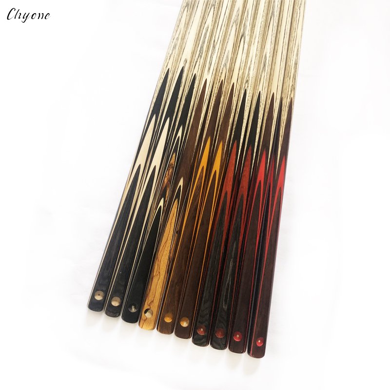 Chyone 7mm-8mm Professional High Quality Inlay Snooker Cue 3/4 Joint Cheap Snooker Cue