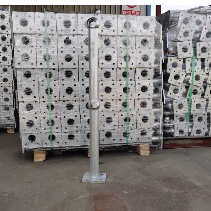 Ball Guardrails Stair Stepping Platform Galvanized Ball Joint Handrails Railing