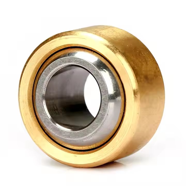 GE25PW Rod End Bearings 25X47X22mm Joint Ball Bearing GE25PW Spherical Plain with Brass Out Ring