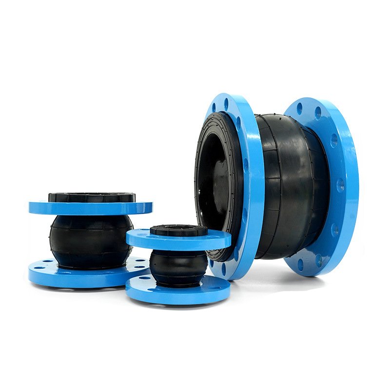 Epdm/nr/nbr/iir Rubber Joint Coupling Pipeline Double Ball Rubber Bellow Expansion Joint