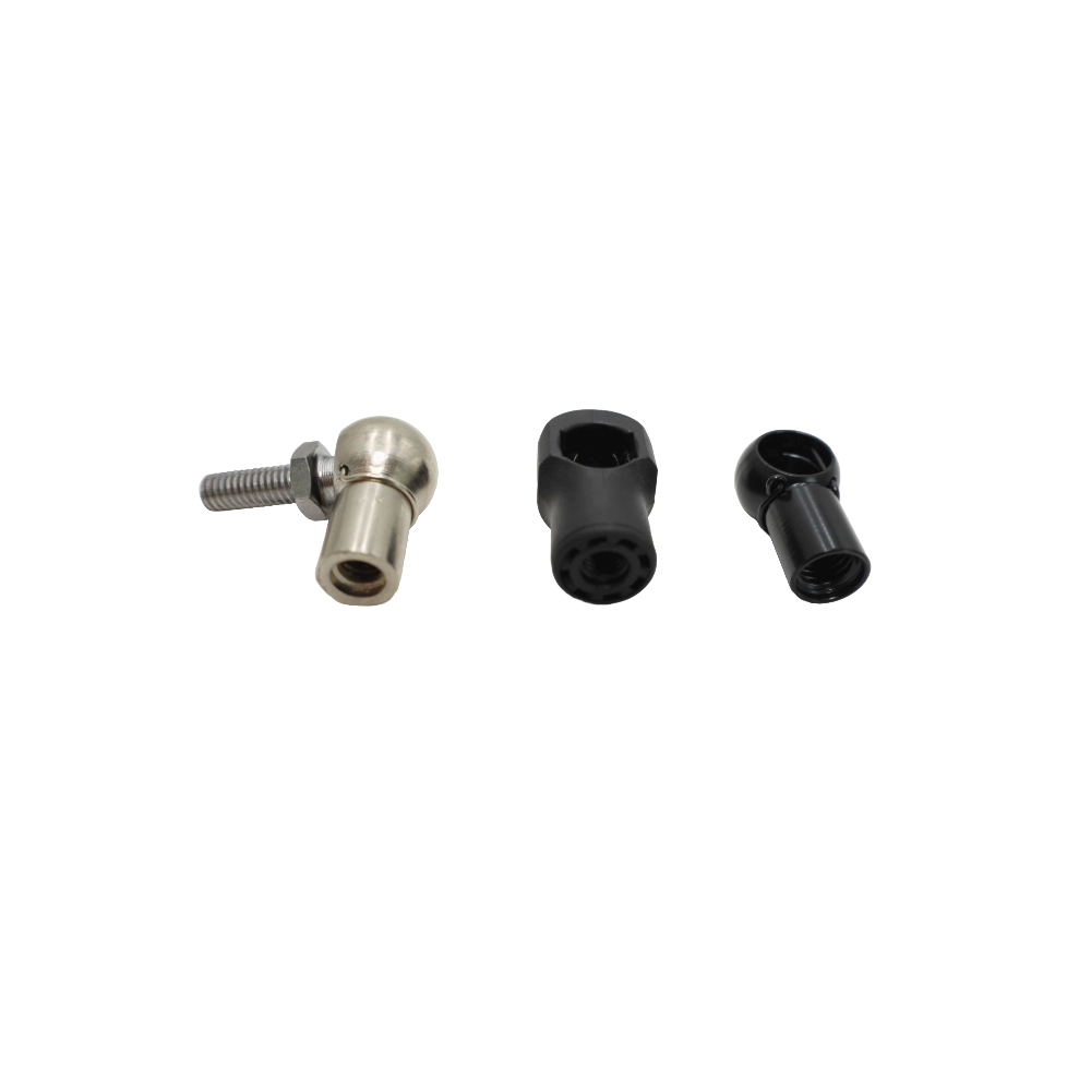 Multipurpose High Precision Mechanical Parts Accessories Black Chrome M8 M6 Ball Stud for Wholesale