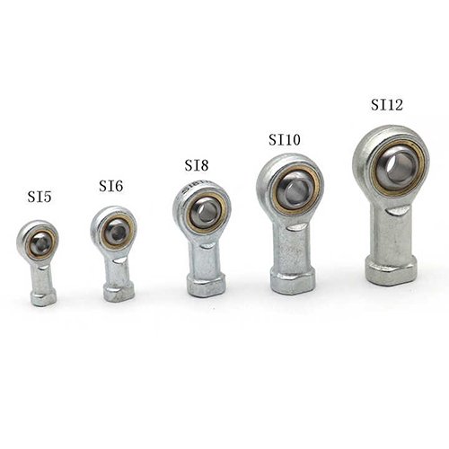 SI6T/K M6 SI6TK SI8TK SI8T/K Female Thread Rod End Joint Bearing Spherical Oscillating Bearing SI6T/K Fisheye Bearing