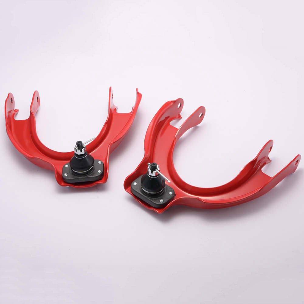 EPMAN Adjustable Front Upper Camber Kit Ball Joint Control Arm Compatible for Honda Civic CRX EF DA 88-91 TKFCA003EF