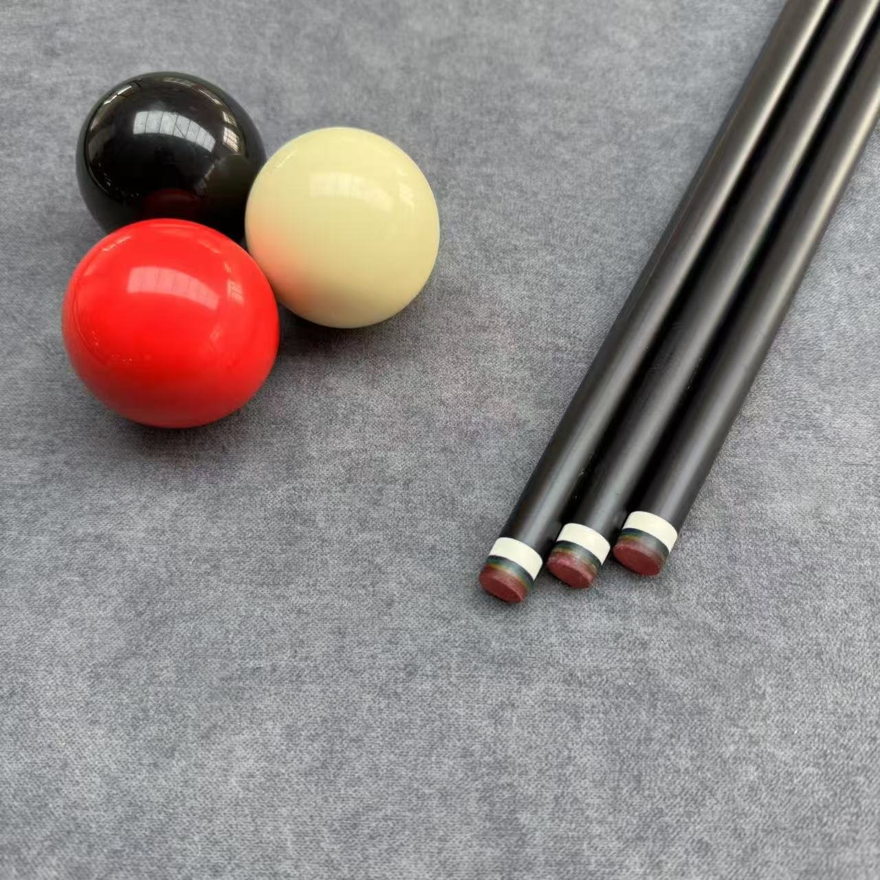 Wholesale Billiards Sports Equipment Black Technology Snooker Cue 10 11.5 13Mm Canadian Hard Maple Billiard Pool Cue Stick