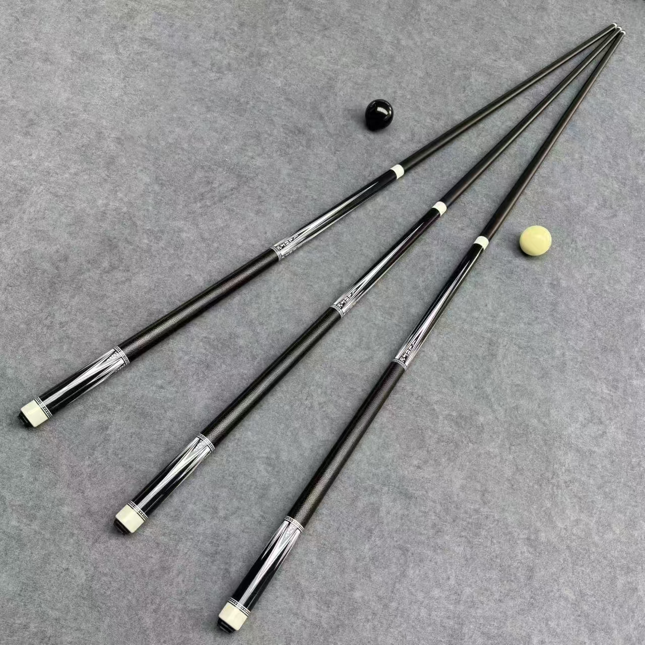 Wholesale Billiards Sports Equipment Black Technology Snooker Cue 10 11.5 13Mm Canadian Hard Maple Billiard Pool Cue Stick