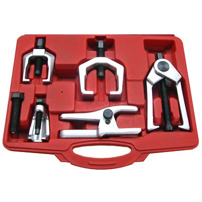Auto Under Car Repair Tools, 5pcs Automotive Repair Front End Service Ball Joint Removal Separator Tool Kit