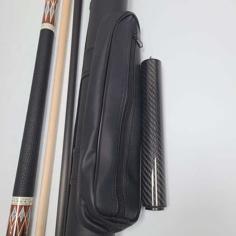 Xmlivet Hot Selling Pool Billiard Cues with Carbon Shaft and Extension Radial Pin Maple Leather 9-ball Pool Cue Stick with case