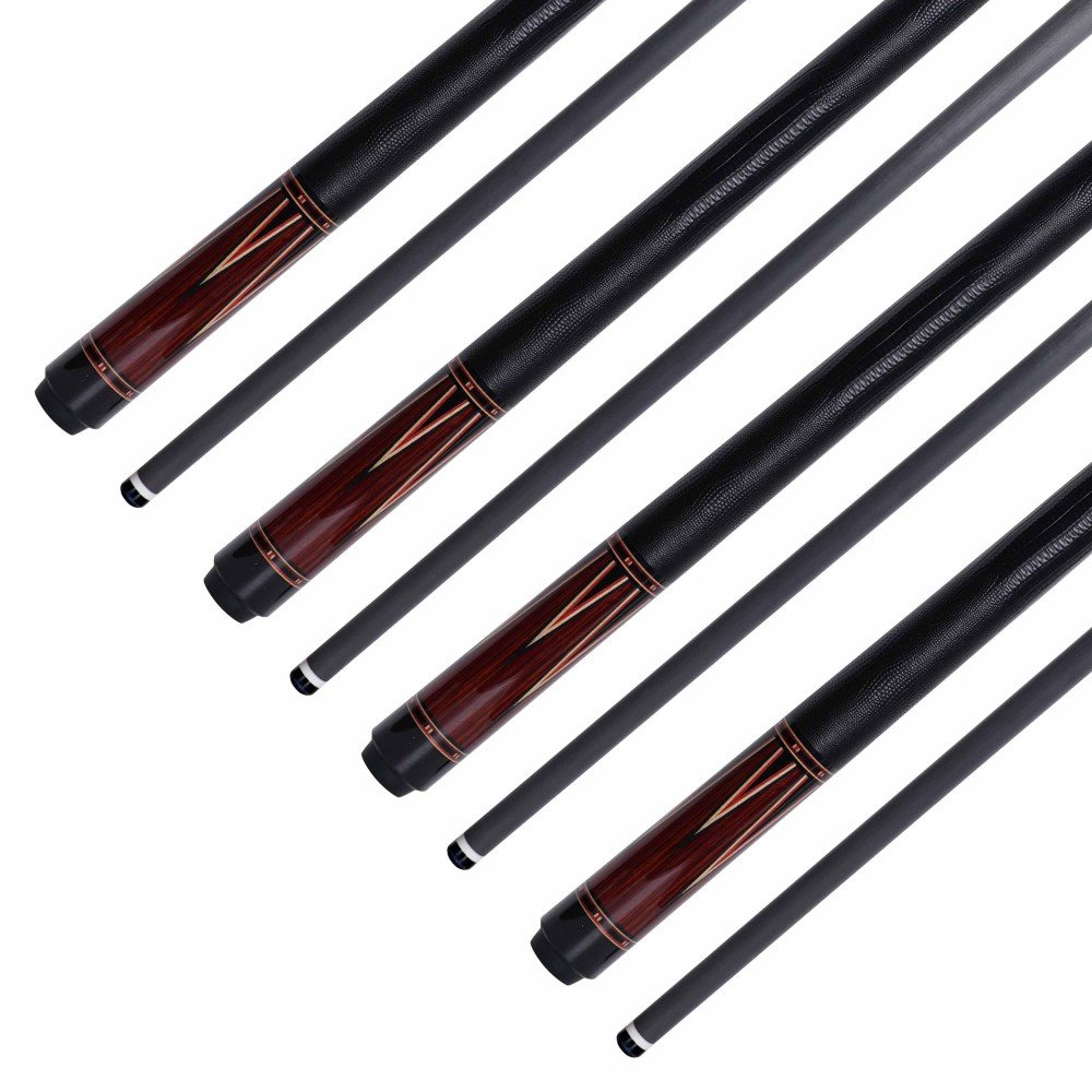 Cueelf Cocobolo With Ebony Lizard Leather Grip High Quality Carbon Cue 58"Billiard Cue Pool Cue Stick