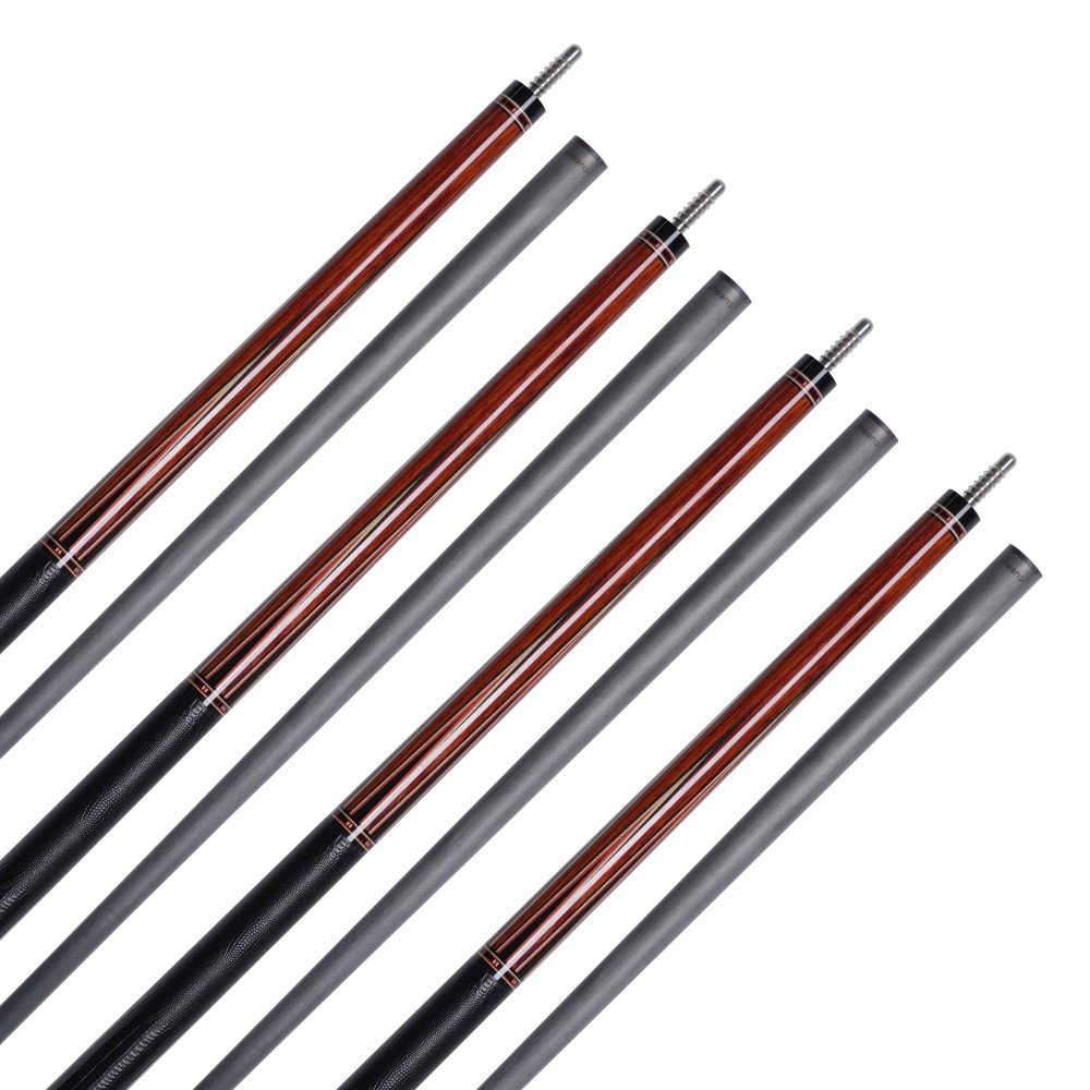 Cueelf Cocobolo With Ebony Lizard Leather Grip High Quality Carbon Cue 58"Billiard Cue Pool Cue Stick