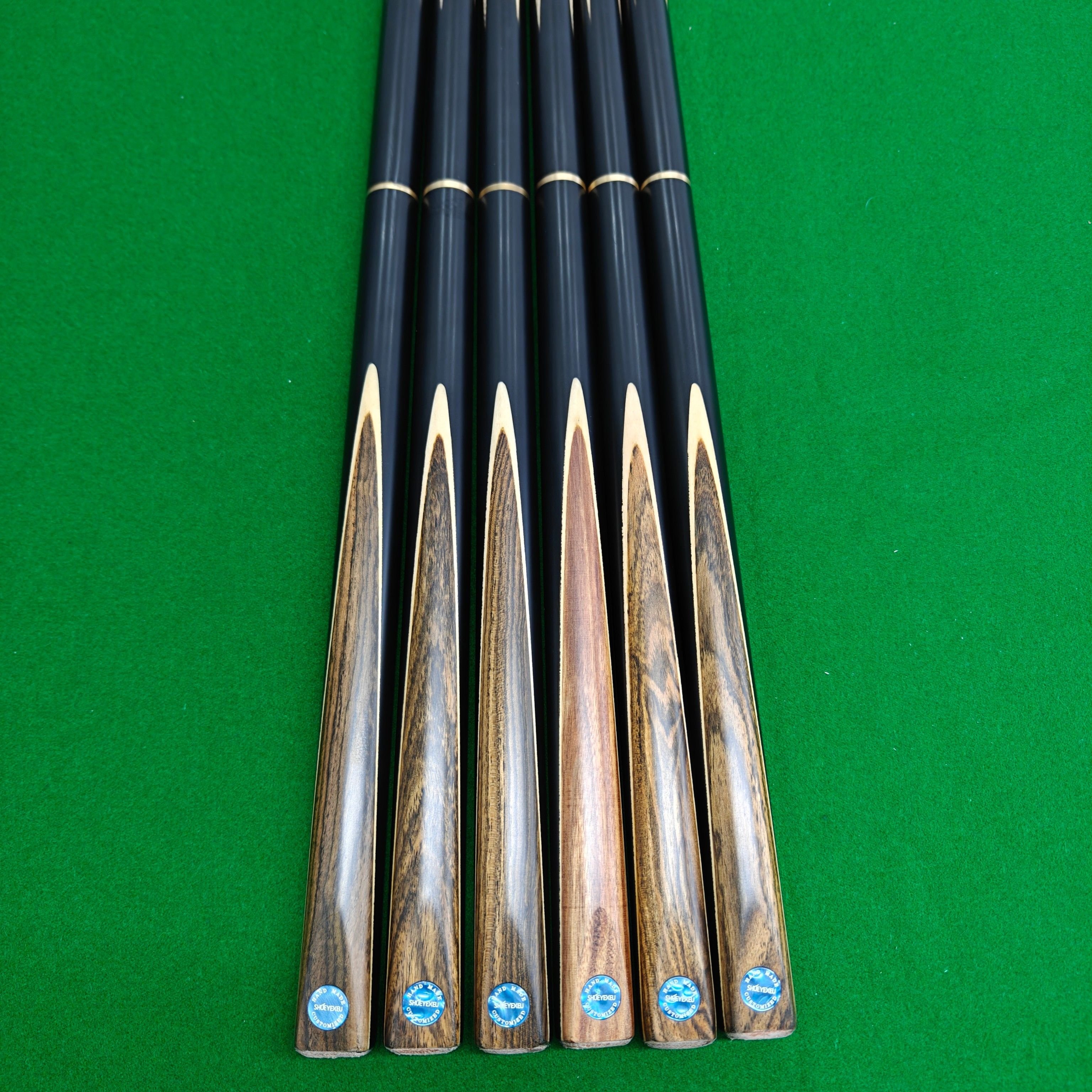 High Quality 10Mm Ash Wood Snooker Cue Stick With a One-Sided Inlaid Hickory