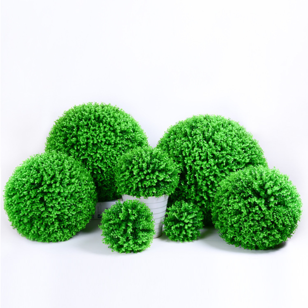 JS Home Garden Decoration Outdoor Boxwood Plants Artificial Topiary Ball
