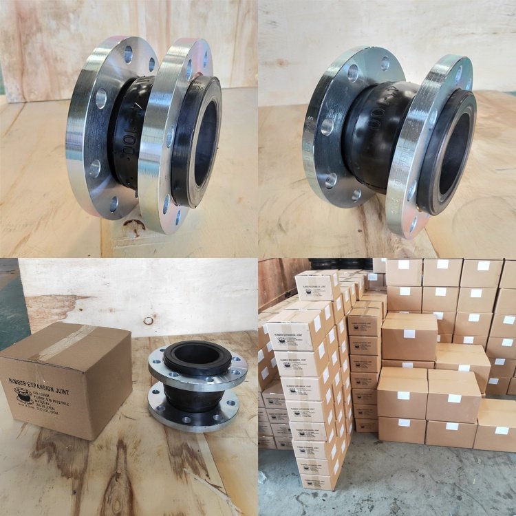 High Quality Flange Type Bellows Flexible EPDM Single Sphere Rubber Expansion Joint