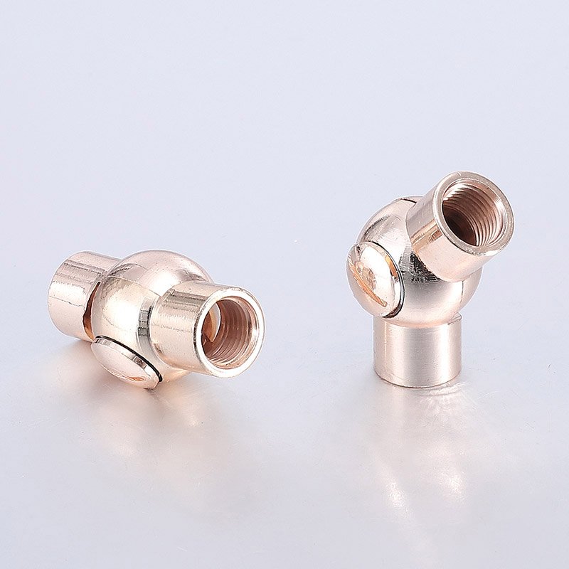 Professional Manufacturer High Quality Brass Ball 180 Degree Rotation Swivel Joint for Lamps Licht Ball Joint