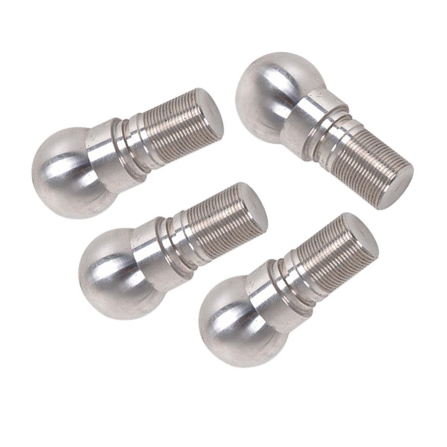 Non-standard Metal Ball Head Joint Screw Rod Screws M2 M4 M6 M8 10 Stainless Steel Brass Screw