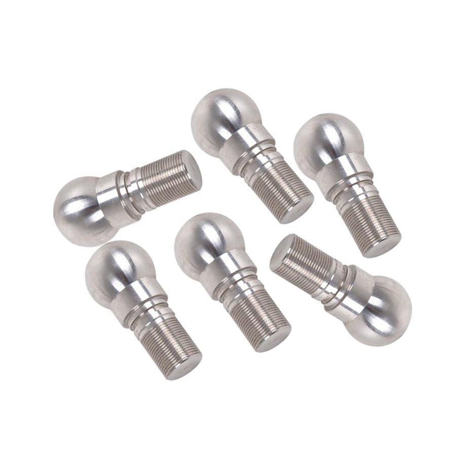 Non-standard Metal Ball Head Joint Screw Rod Screws M2 M4 M6 M8 10 Stainless Steel Brass Screw