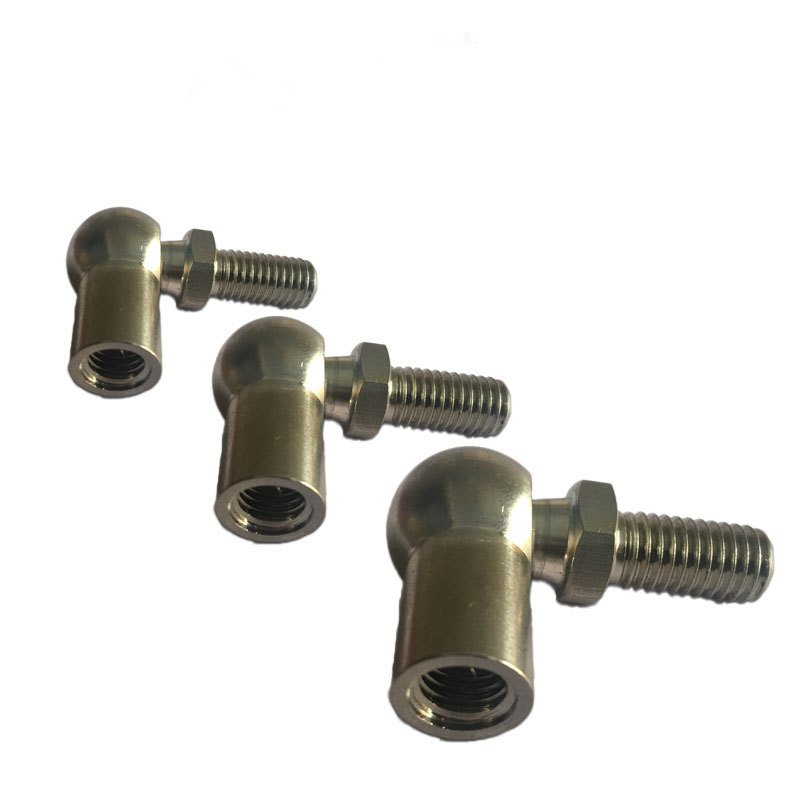 Non-standard Metal Ball Head Joint Screw Rod Screws M2 M4 M6 M8 10 Stainless Steel Brass Screw