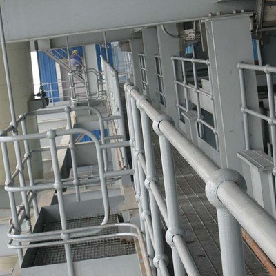Galvanized Stanchion Railing Chemical Industry Steel Ball Joint Handrail Stanchions with Factory Price