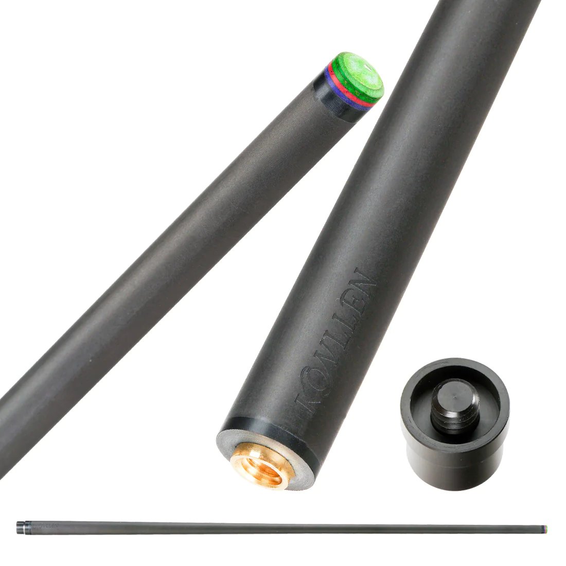 KONLLEN Cue Carbon Shaft 10.5mm/11.75mm/12.75mm Uniloc Joint Suit for Pool Cue Shaft