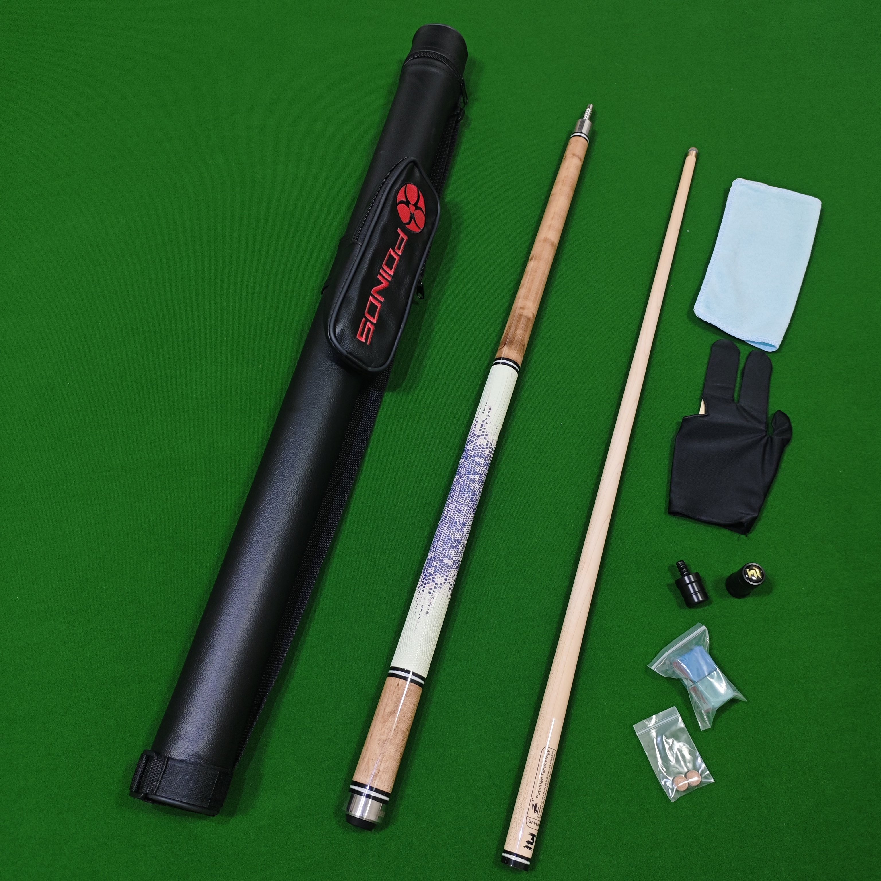 High Quality American 9-ball High-end Predator Pool Cue Stick with Genuine Leather Butt