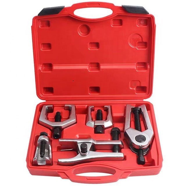 5Pcs Automobile Front End Service Tool Kit Ball Joint Press & Removal Tool Separator Set