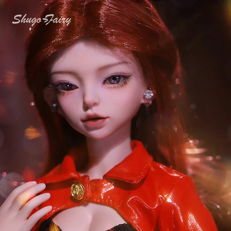 Minifee Fullset 1/4 Resin Ball-Jointed Dolls Hot Girl Fashion Designer for Campus Fashion Show Shugafairy's Mini Toy