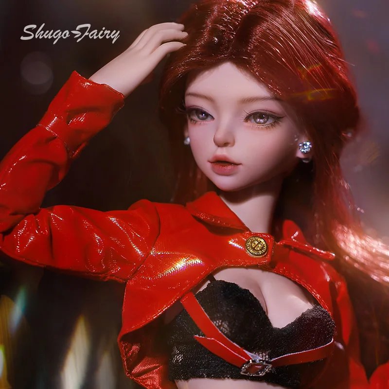 Minifee Fullset 1/4 Resin Ball-Jointed Dolls Hot Girl Fashion Designer for Campus Fashion Show Shugafairy's Mini Toy