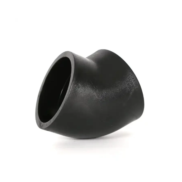 PE100 HDPE Water Pipe Fittings Accessories 45/90 Degree Elbow Bend Tee Reducer End Cap Flange Plate