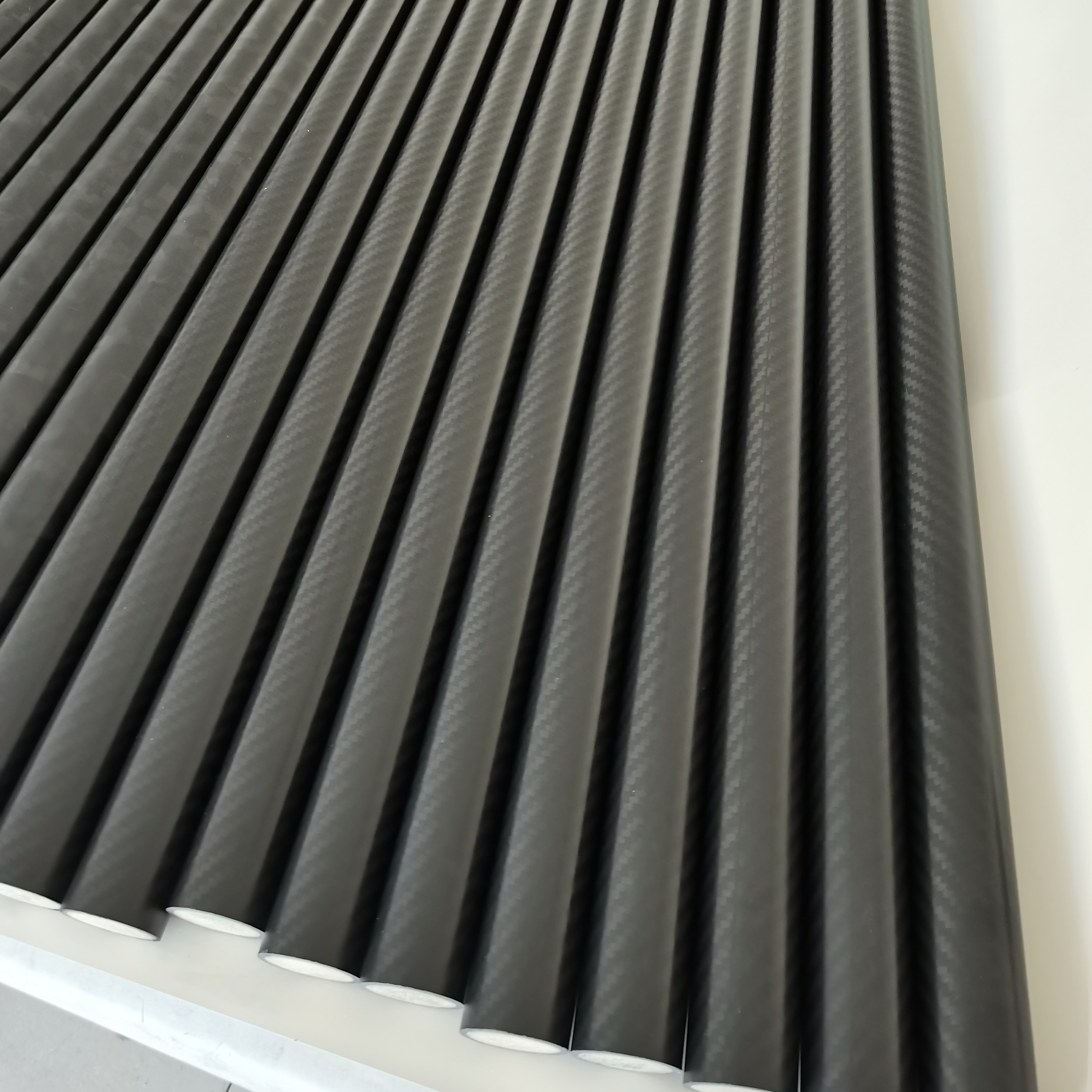 Foam Filled Carbon Fiber Pool Cue Shaft,forged 3k Carbon Billiards Shaft,Carbon Fiber Taped Tube