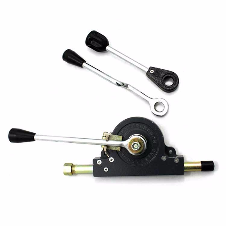 100% Tested Construction Machinery Parts Gj1101 Throttle Control Lever Concrete Mixer Truck PTO Cable Joystick