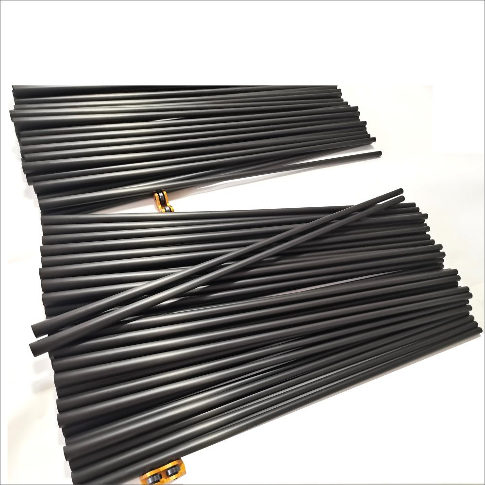 Premium Quality 12.7mm Tip Carbon Fiber Pool Cue Shaft Tube Protaper Cue Blanks with Foam Filling for Snooker & Billiards