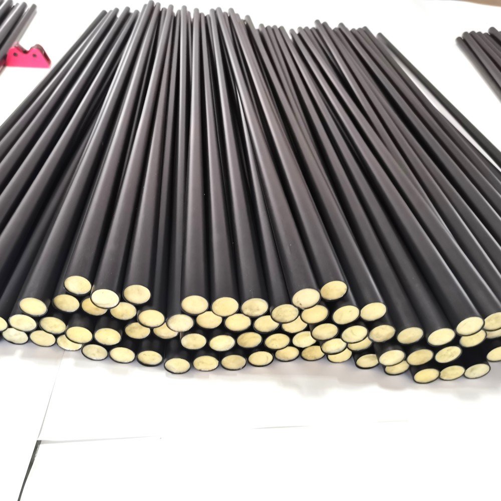 Premium Quality 12.7mm Tip Carbon Fiber Pool Cue Shaft Tube Protaper Cue Blanks with Foam Filling for Snooker & Billiards