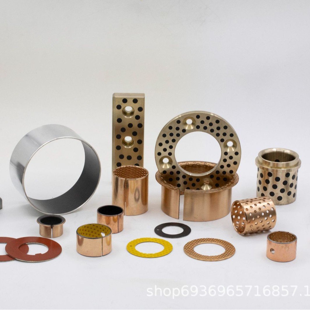 CNC Brass Parts Sinter Bronze Oilite Bushing Sleeve Zinc Die Casting Flow Splitting Flange Spherical Joints Sliding Bearings