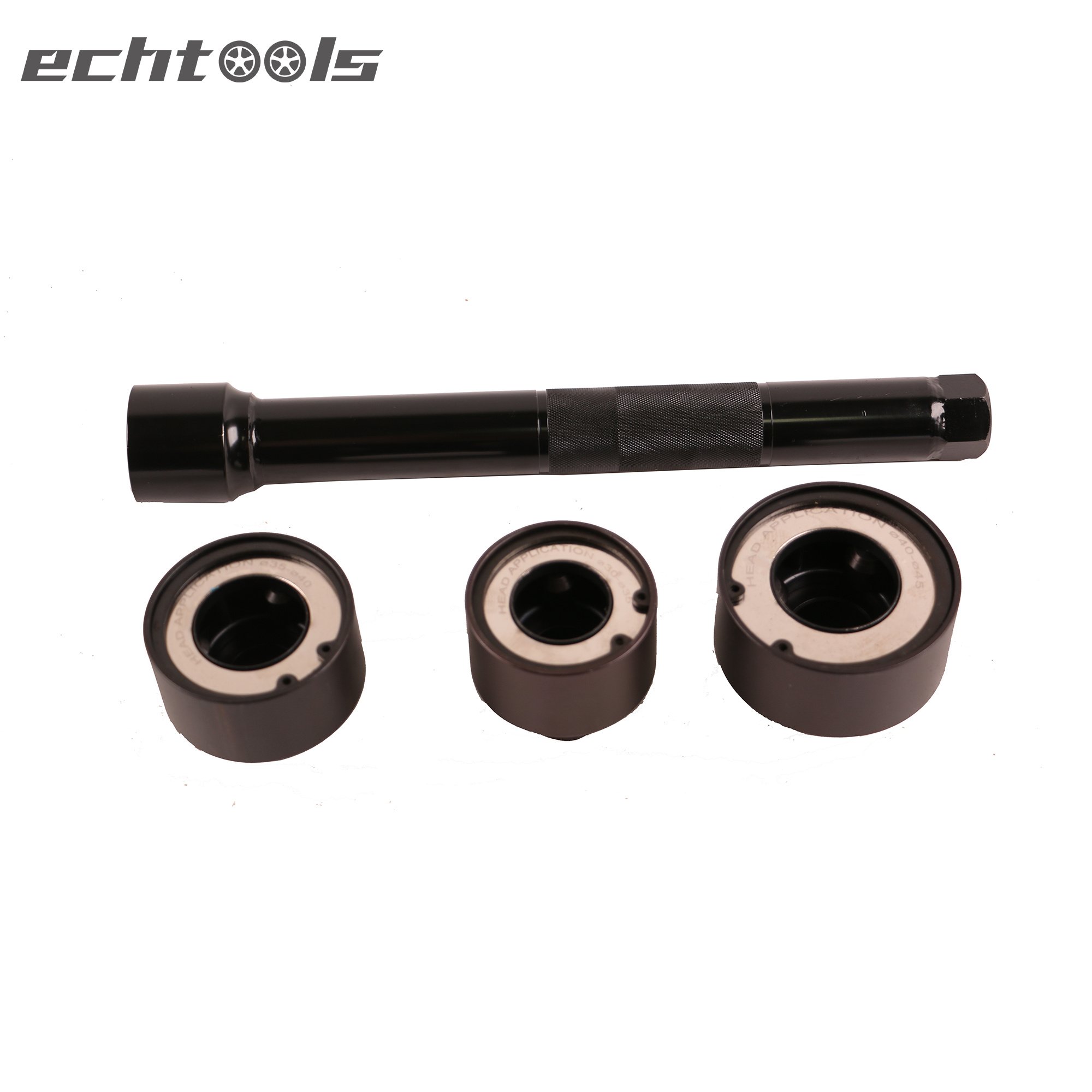 4Pcs Inner Steering Rack Knuckle Tie Track Rod End Axial Joint Removal Tool Kit 30-45mm