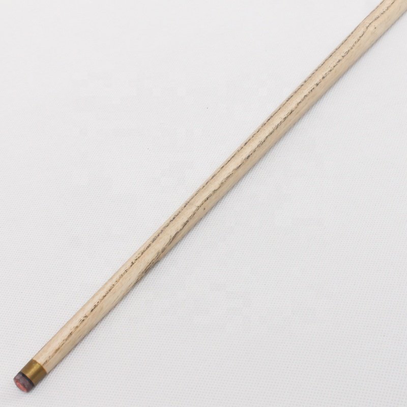 TQG-JX-063 Three-Quarters Stainless Steel Carbon Maple White Wood Ash Wood Cue Snooker Pool Cue Stick 57 Inches Blended Ebony
