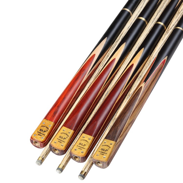 SLP 10mm 3/4 Split Cue Stick Billiard 4 Splices of Wood with Extender Tacos De Billar Snooker Cue