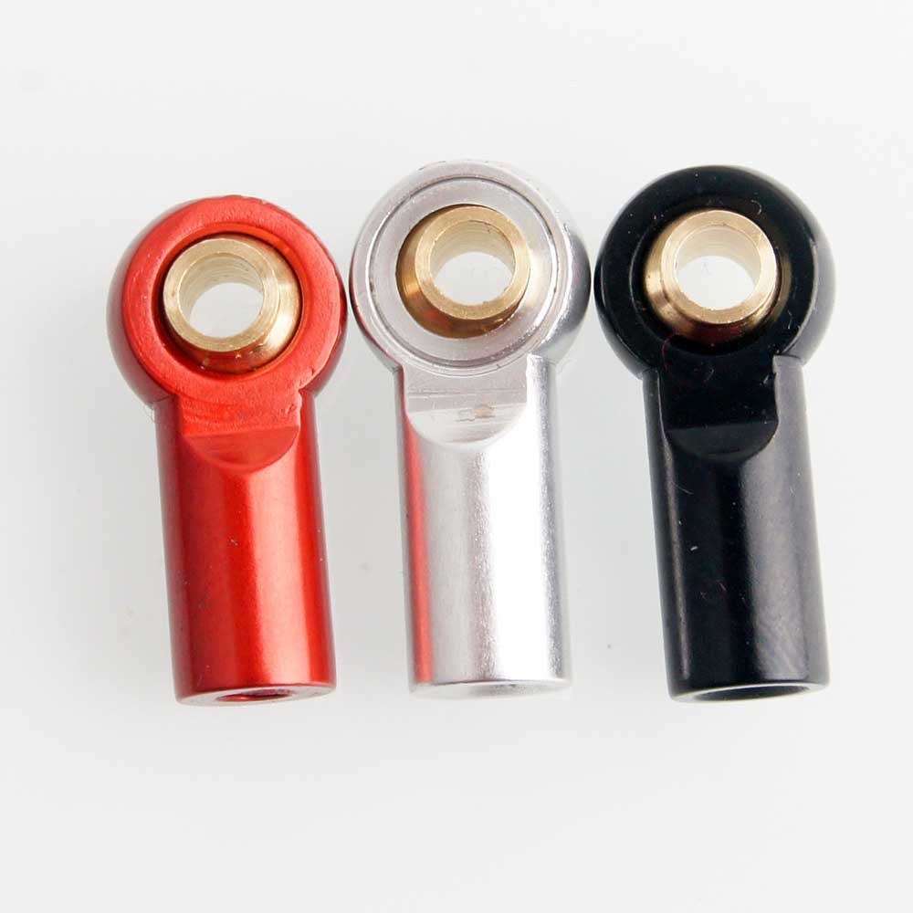 Aluminum M3 Metal Ball Head Holder for Axial SCX10 Link Rod End Ball Joint for 1/10 RC Car Truck,Buggy Crawler