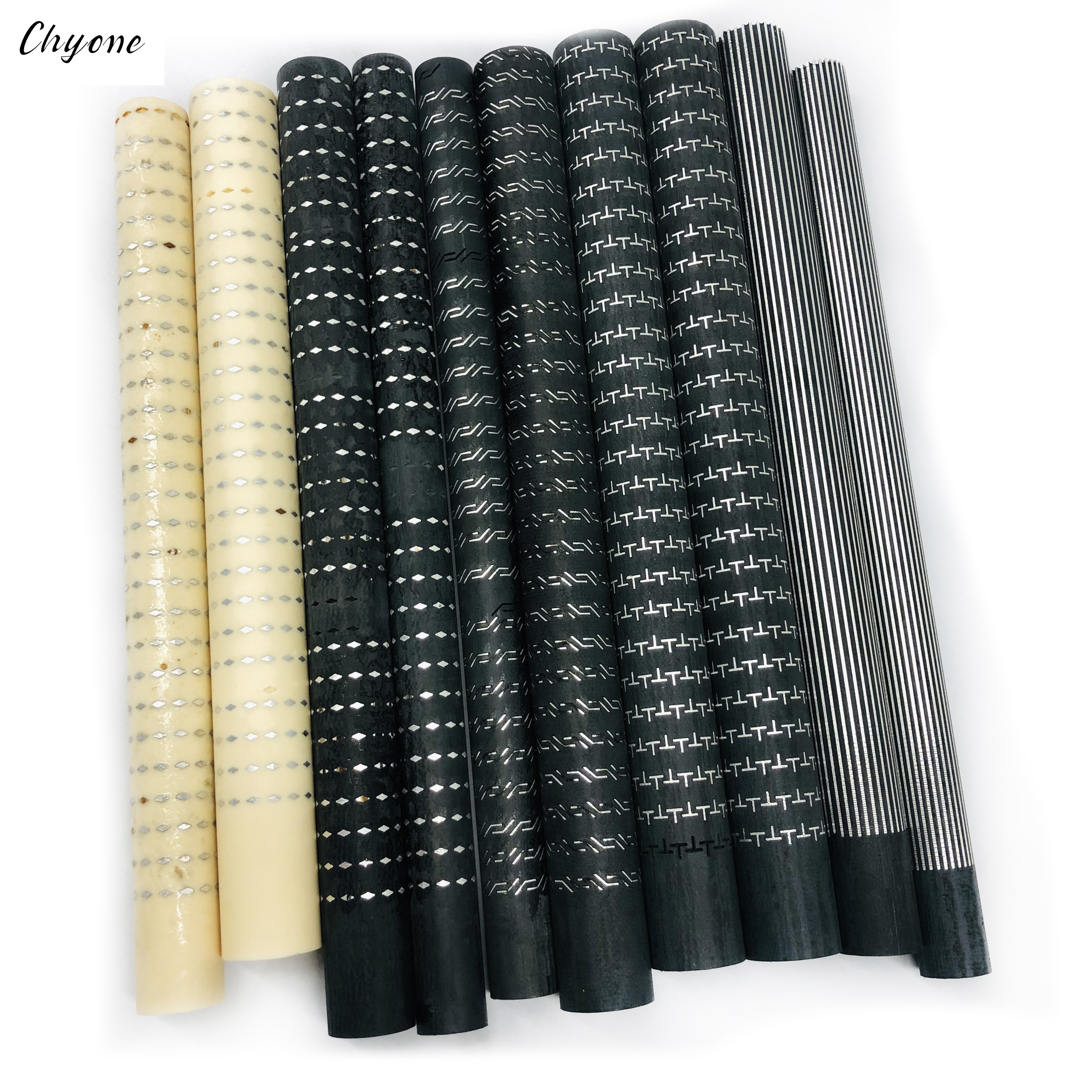 Korea Hotsale Chyone Custom Inlay Silver Rings for Pool Cue Stick Handspliced Carom Cues for Sale