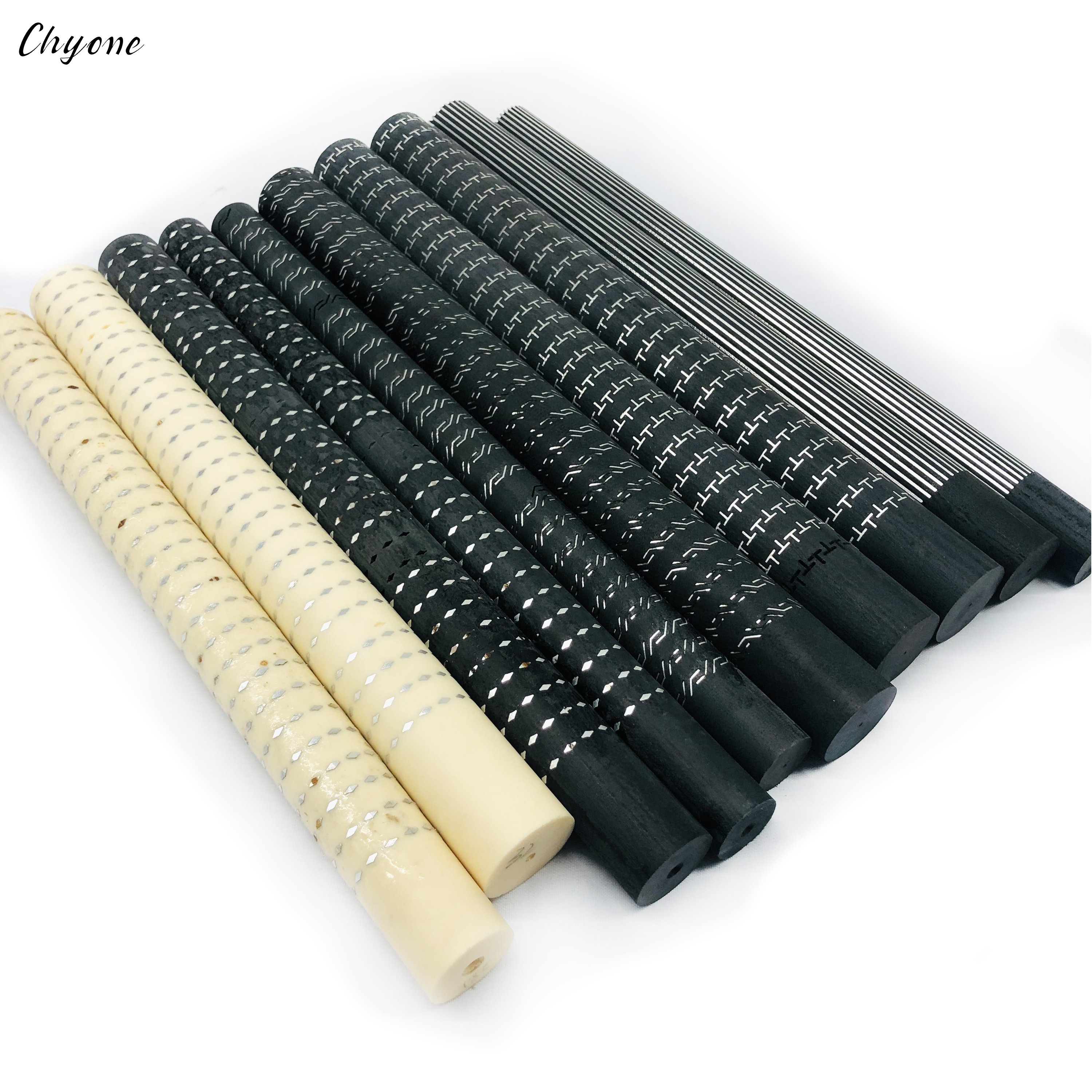 Korea Hotsale Chyone Custom Inlay Silver Rings for Pool Cue Stick Handspliced Carom Cues for Sale