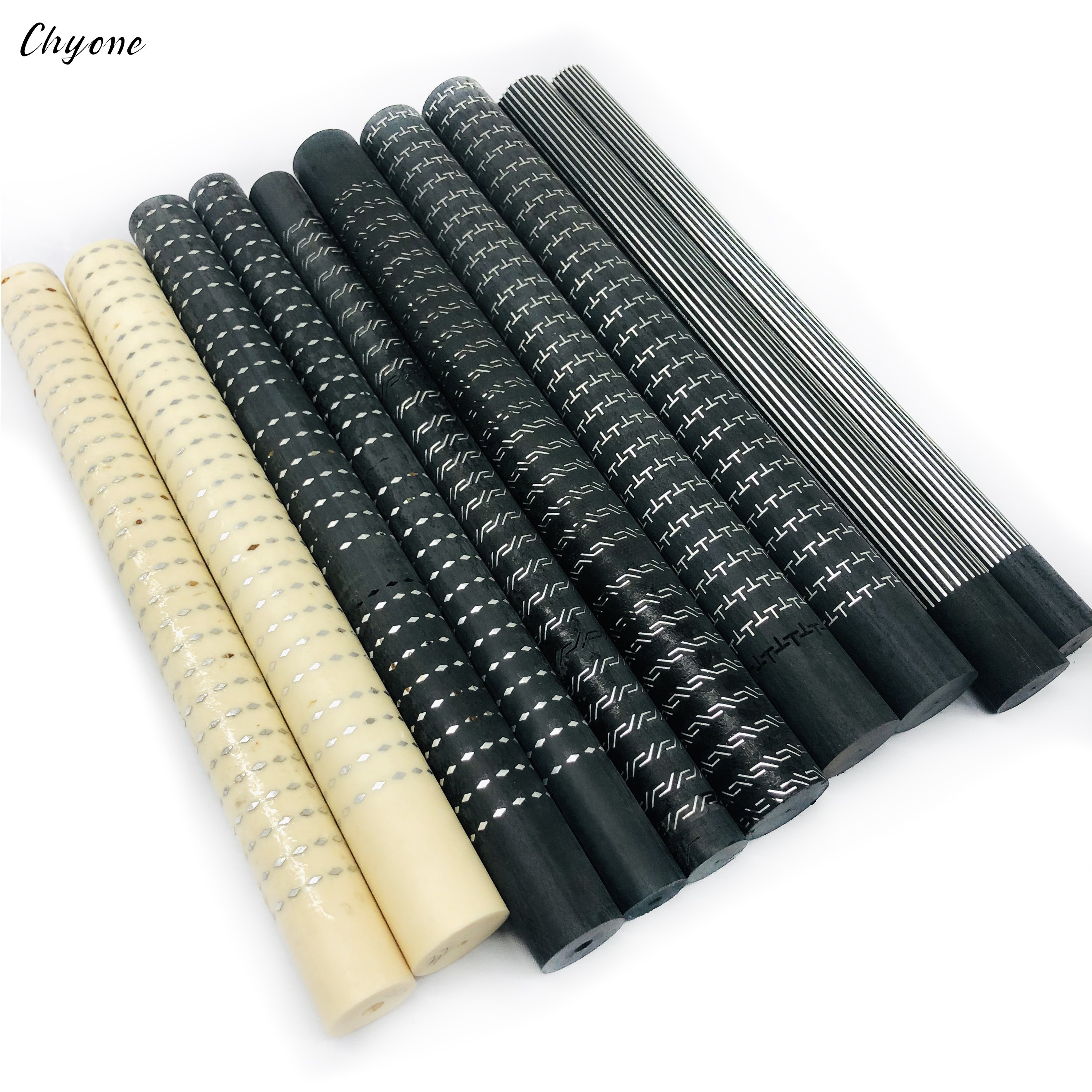 Korea Hotsale Chyone Custom Inlay Silver Rings for Pool Cue Stick Handspliced Carom Cues for Sale