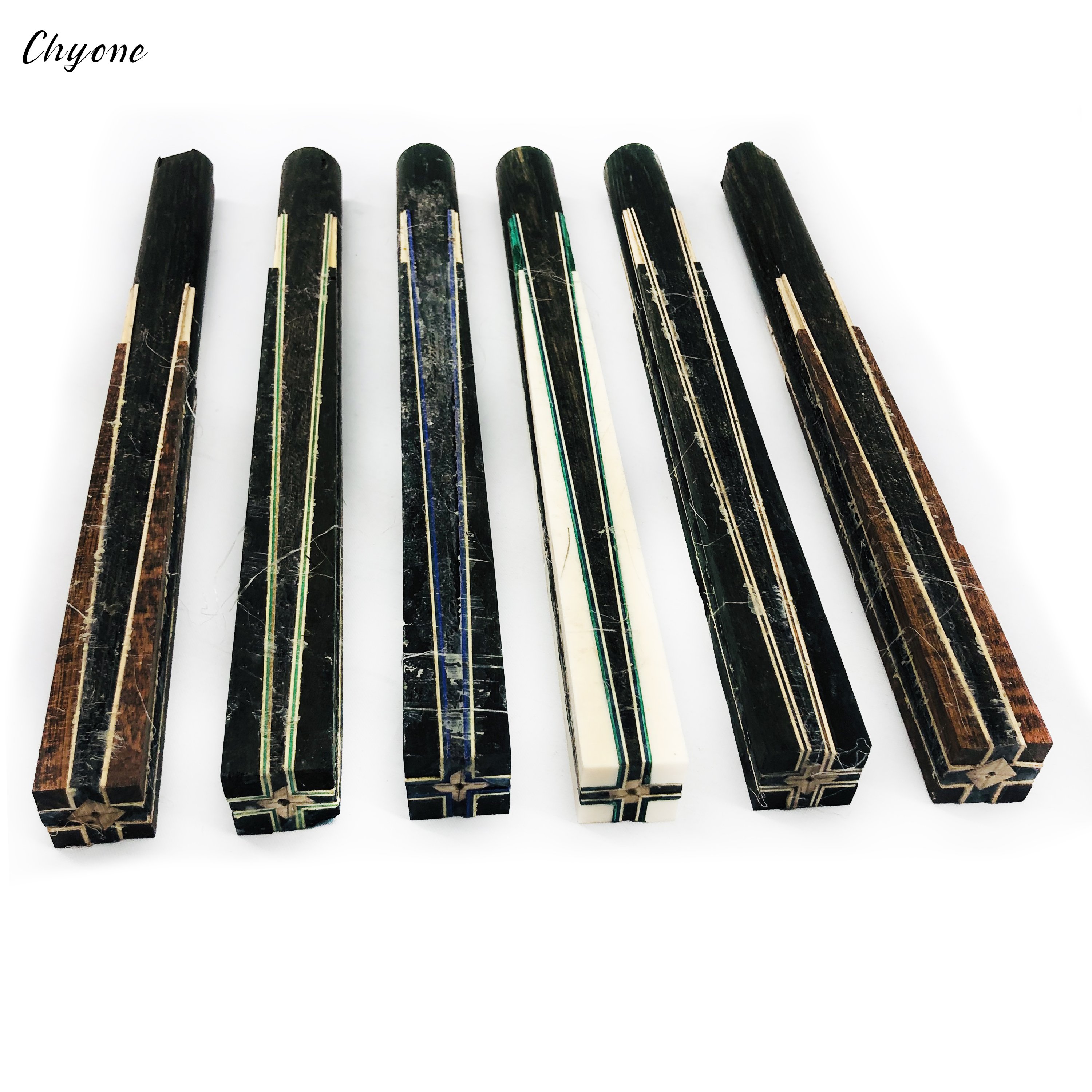 Korea Hotsale Chyone Custom Inlay Silver Rings for Pool Cue Stick Handspliced Carom Cues for Sale