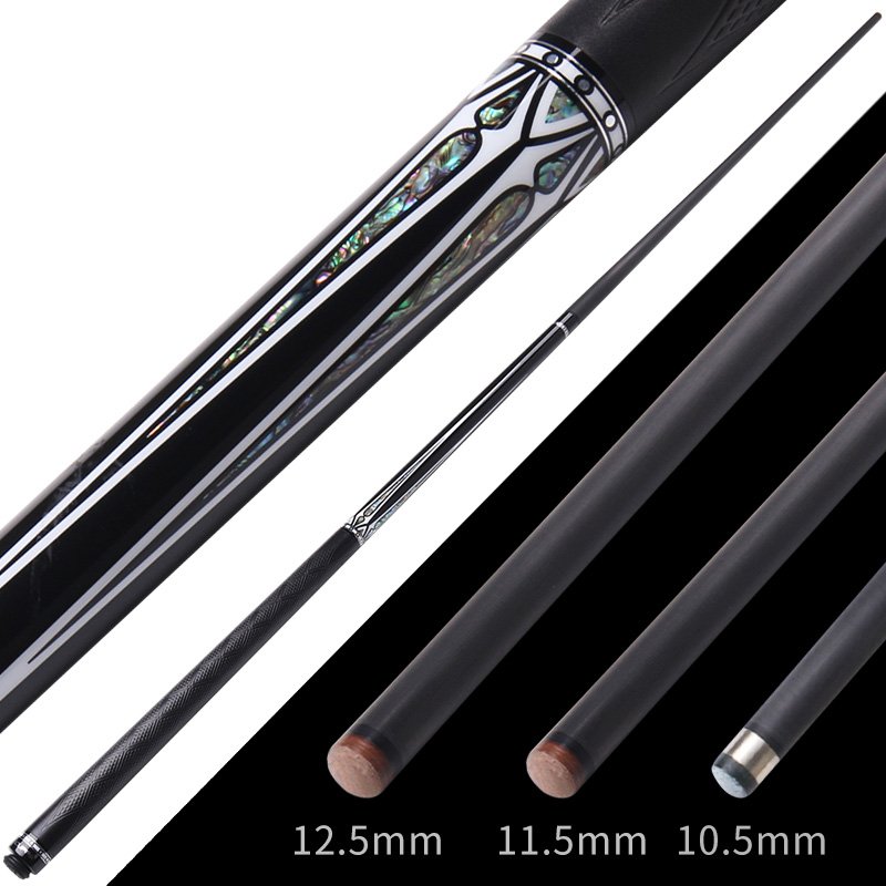CUPPA Billiard Pool Stick America 1/2 Split Cue Nine Ball Cues Carbon Fibre Shaft Sport Games Tip Size 10.5 11.5 12.5mm 58inch