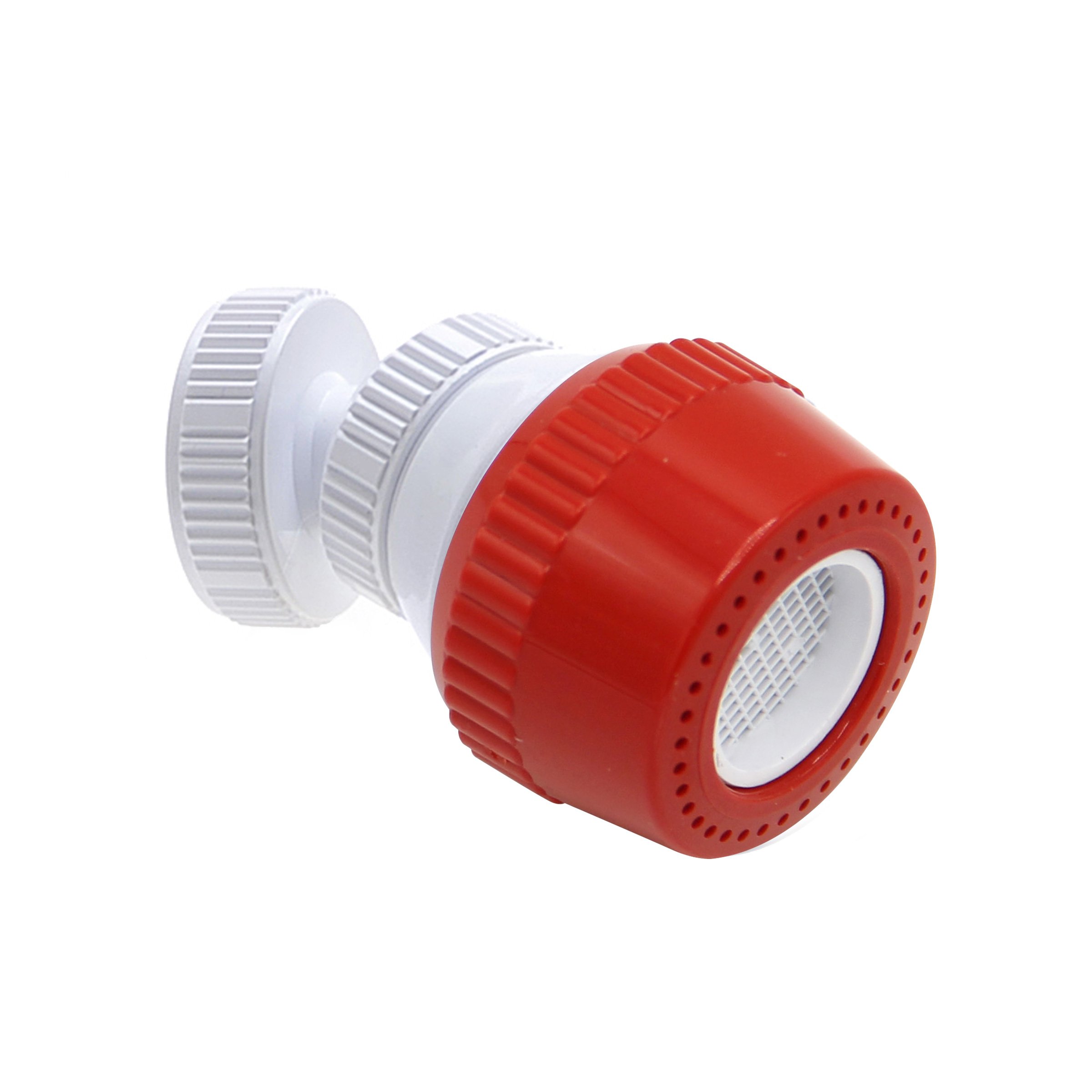Swivel Tap Sprayer Function Shower Foam Made in Italy IDROGAS 7cm Ball Joint Adapter Private Label Red Kitchen JetBreaker