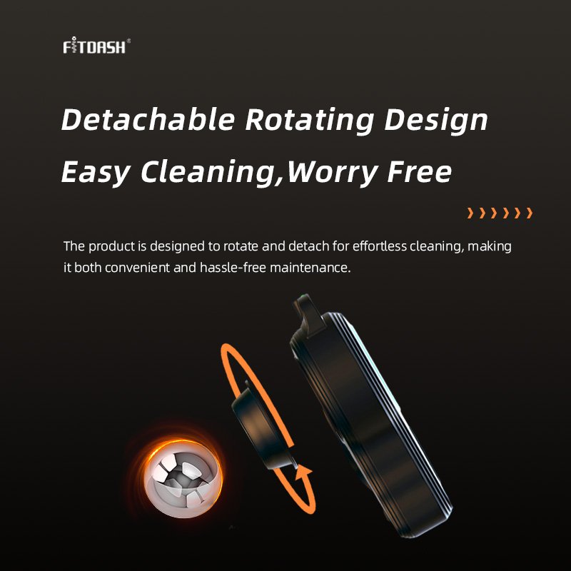 Fitdash therapy tool smart Heated massage roller ball relief for sore muscles,joint pain relief relaxing