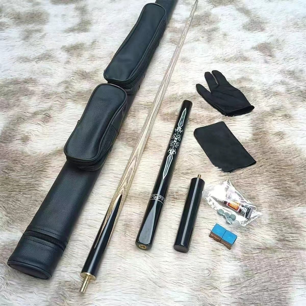 China Guangzhou Supplier Top Selling 9.8Mm Classic Snooker Billiard Cue Stick 3/4
