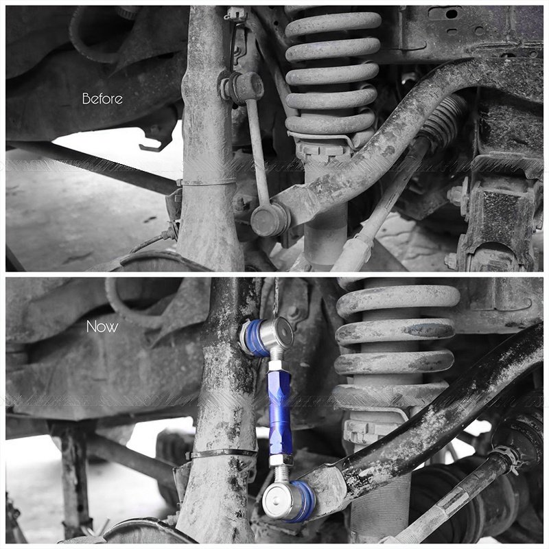 165mm-210mm Ball Joint Adjustable Roll Sway Bar End Link for FJ Cruiser Land Cruiser 120 150 Series